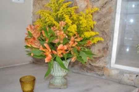 Lindo nossos arranjos de flores!