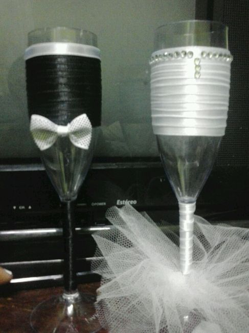 Taças - Eu q fiz :-) - Diy - 1