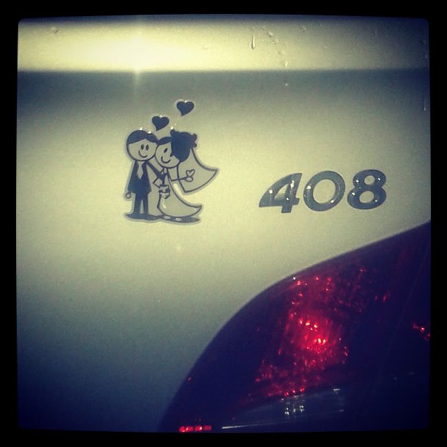 Adesivo do nosso carro