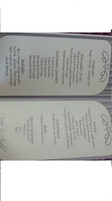 Menu ......