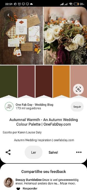 Qual a cor de seu casamento? 16