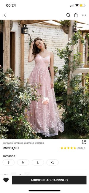 Vestido de casamento - Shein - 1