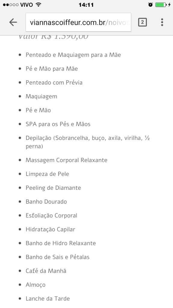 O que voce fara no seu dia de noiva - 1