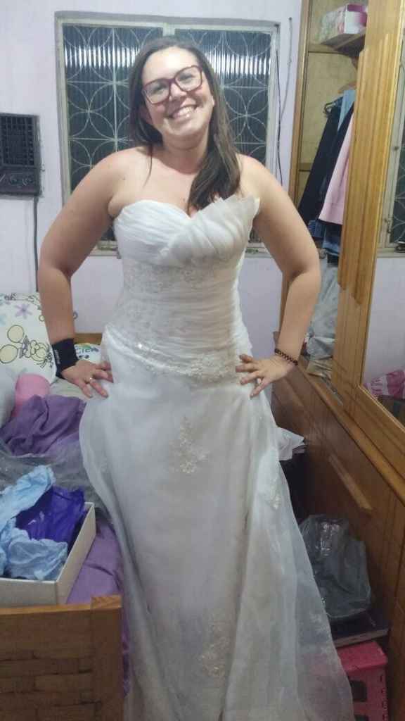 O antes e o depois do meu vestido - 2