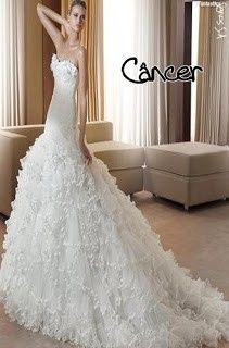 Vestido do signo de câncer