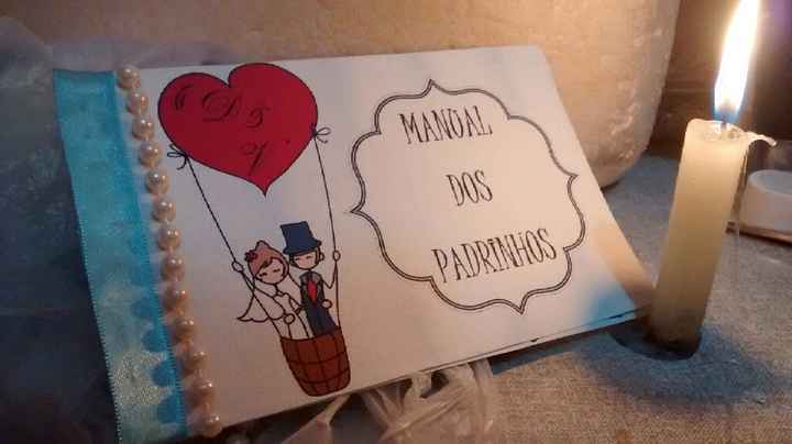 Convite baú dos padrinhos #vemver :) - 2