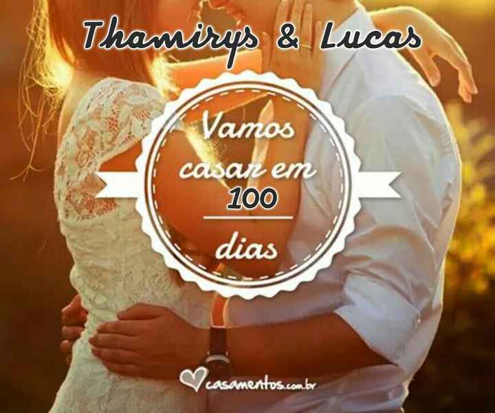 #100dias - thamirys e lucas - 1