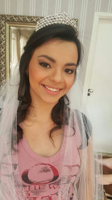 Teste de cabelo e maquiagem - 2