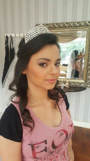 Teste de cabelo e maquiagem - 3