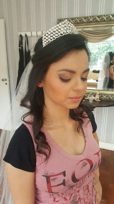 Teste de cabelo e maquiagem - 4