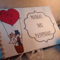 Convite baú dos padrinhos #vemver :) - 2