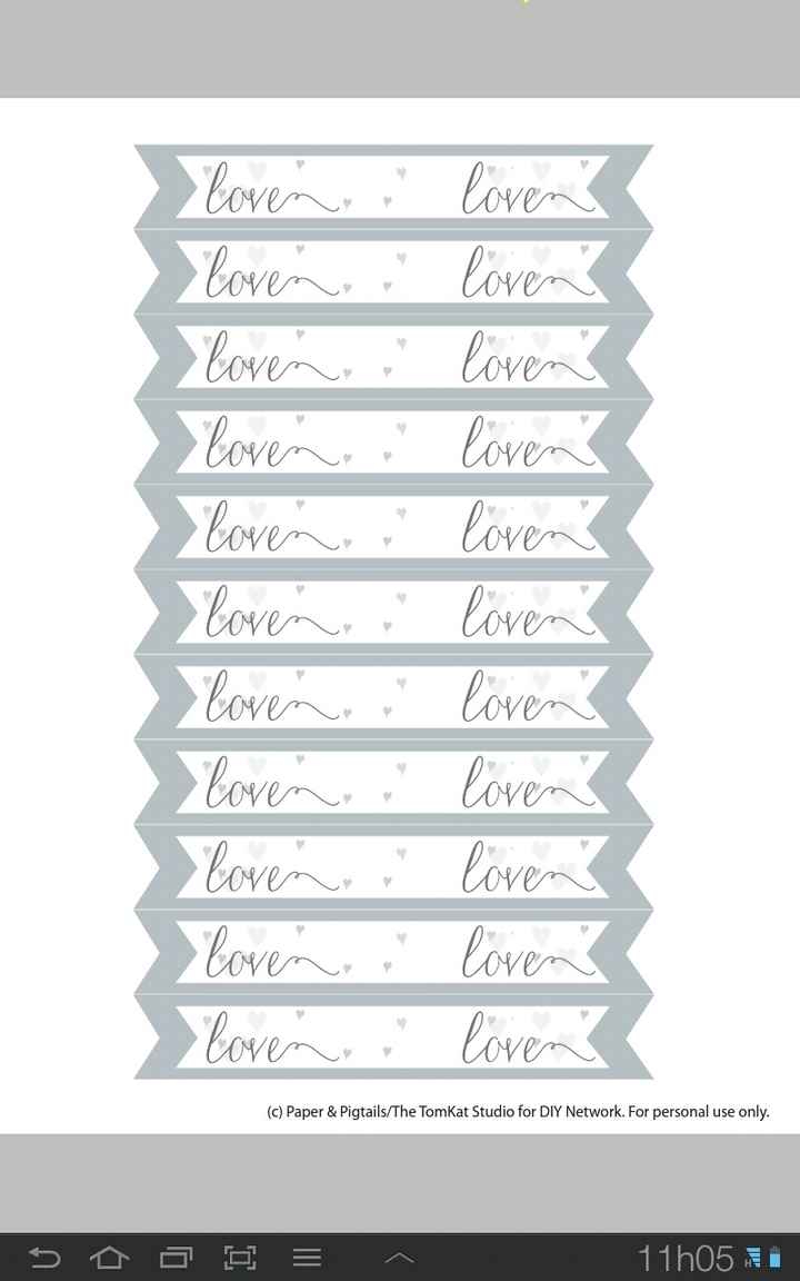 Cupcake Topper - Love - 1