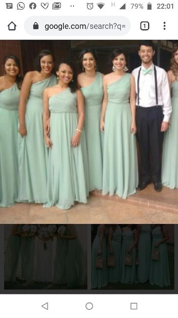 Combinando tons do noivo, padrinhos, madrinhas e mães 1