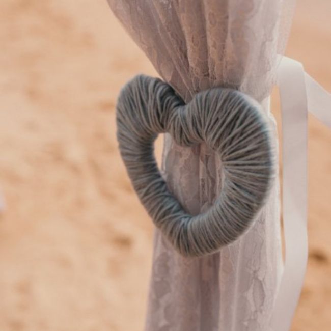 Incluir o símbolo do coração na decoração do casamento? 2