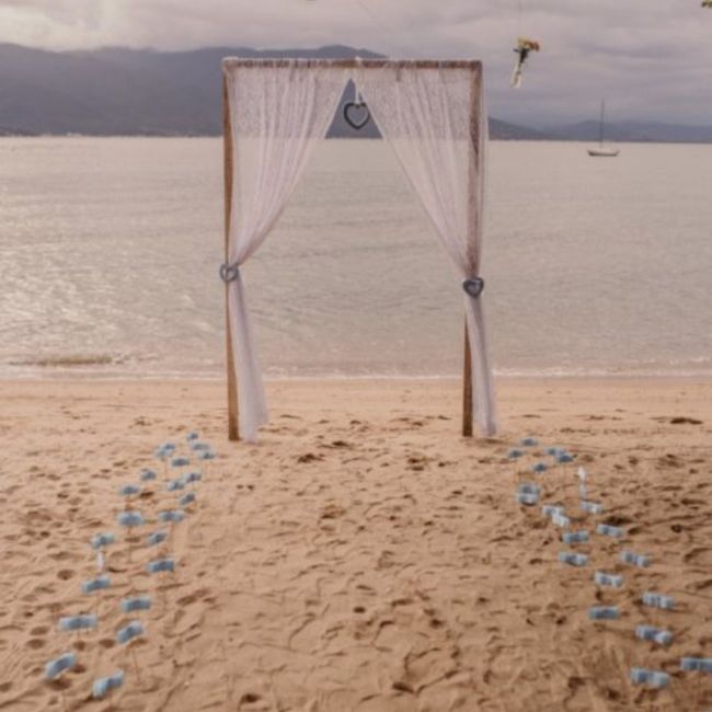 Incluir o símbolo do coração na decoração do casamento? 3