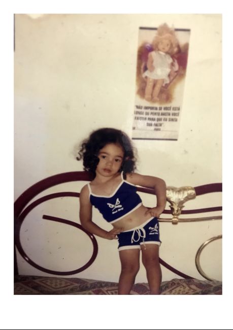 📸 Poste uma foto sua de criança... do tempo que ainda nem sonhava em se casar! ☺️ 10