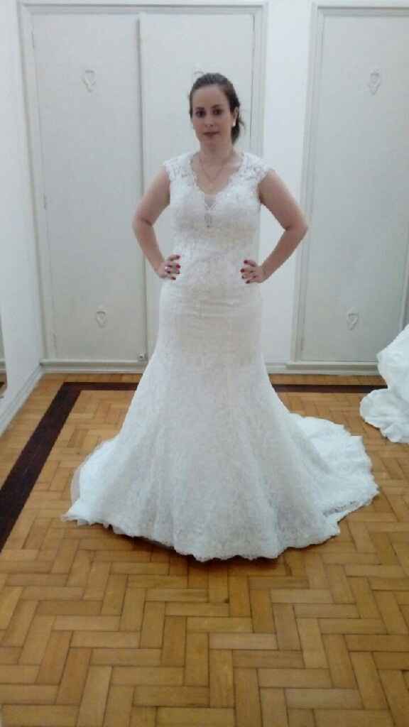 Escolhi o meu vestido - 2