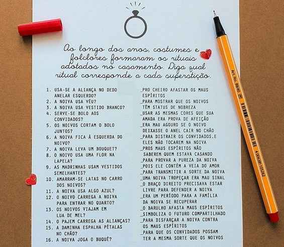 Ser noiva também é cultura!