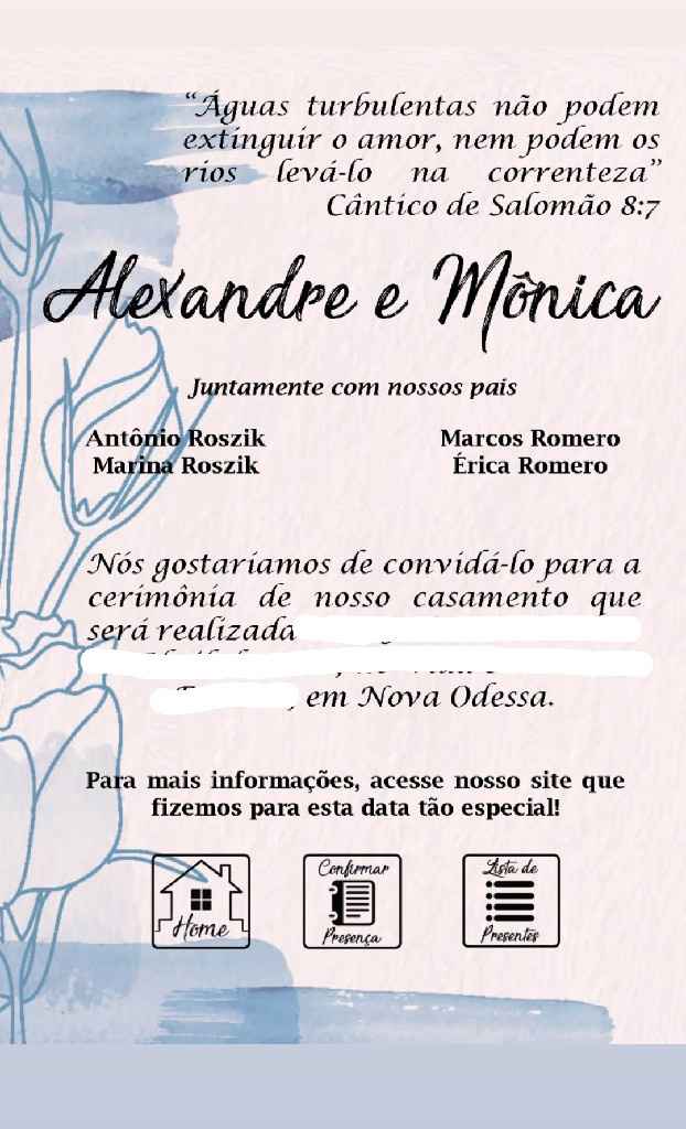Enviamos os convites virtuais!! Vem ver! - 1