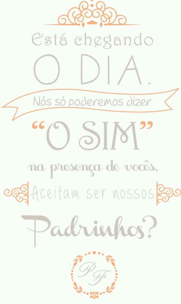 Convite de padrinhos! - 4