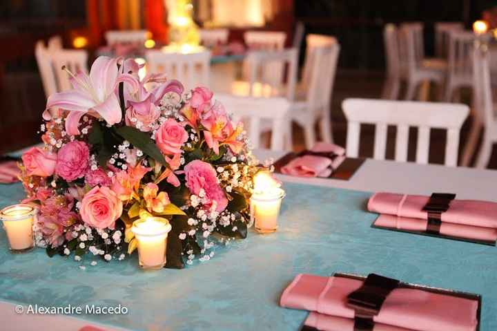 DecoraÃ§Ã£o Azul e Rosa