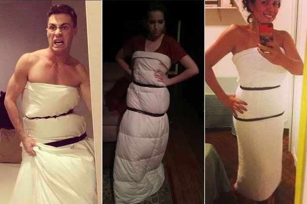 Vestido da Jennifer Lawrence vira piada na internet