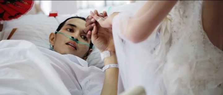 Noivo Filipino com câncer realiza seu último desejo