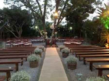 Onde será meu casamento...