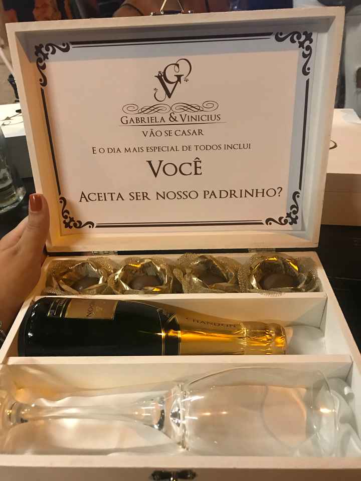 Convites para Padrinhos - 1