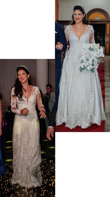 Quem gosta dos vestidos de noiva 2 em 1? 2