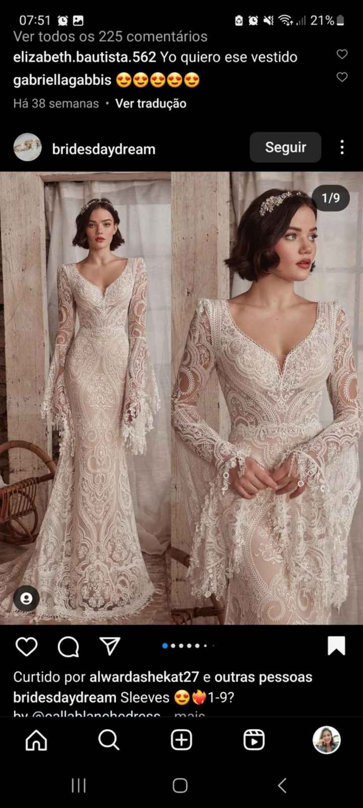 Qual o vestido de noiva mais lindo que você já viu? - 1