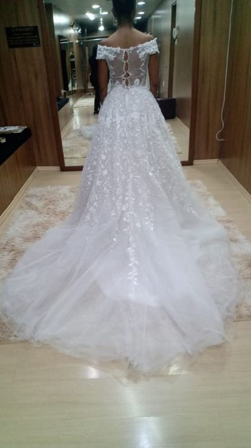 Prova do vestido de noiva vem ver ♥️♥️ 4