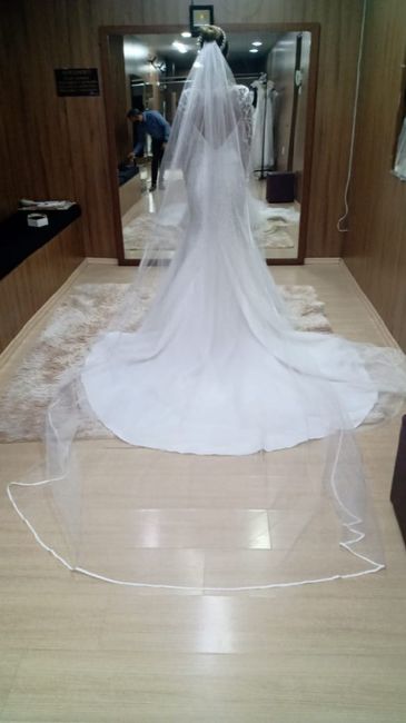 Prova do vestido de noiva vem ver ♥️♥️ 7