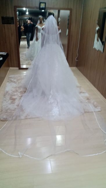 Prova do vestido de noiva vem ver ♥️♥️ 8