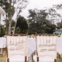 Quantos likes merece… essa cadeira para os noivos? - 1