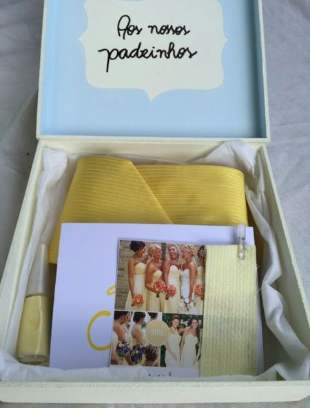 Diy: convite dos padrinhos em caixas - 2