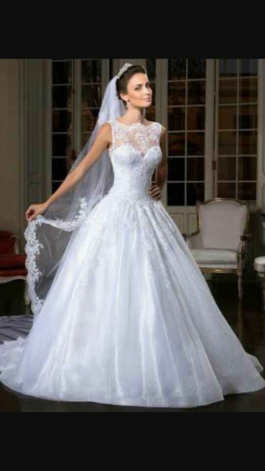 Qual desse vestidos de noiva vcs acham mais lindos - 1
