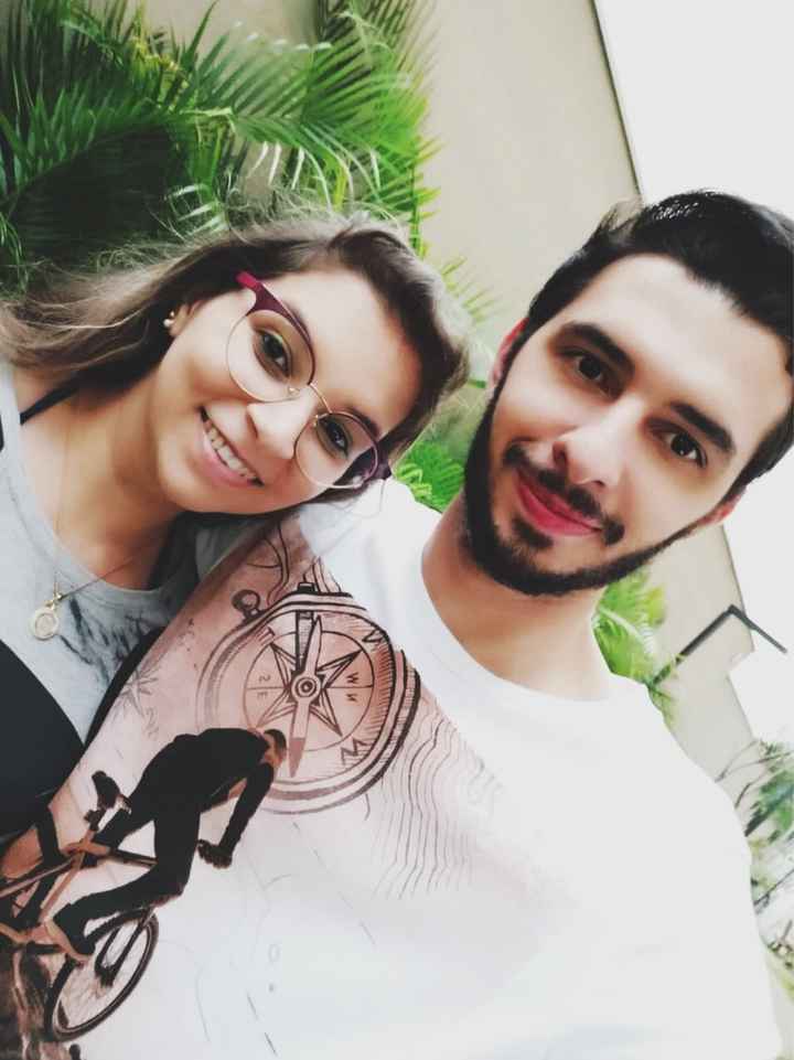 #Desafio • Uma foto com seu(a) noivo(a) - 1