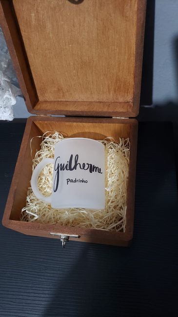 Caixa para Padrinhos/madrinhas 2