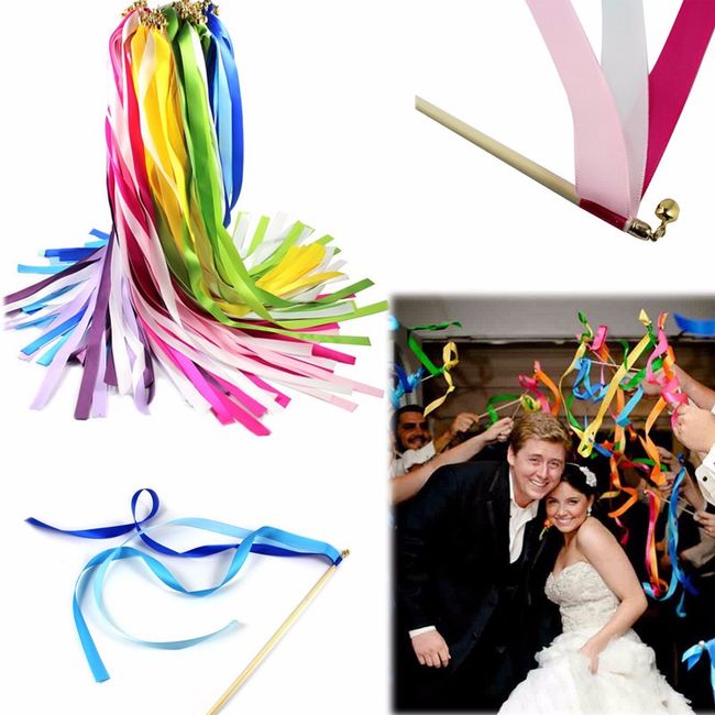 Varinha de fitas para casamento!