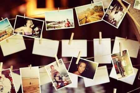 Varal de fotos