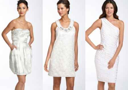 Vestido branco para convidadas