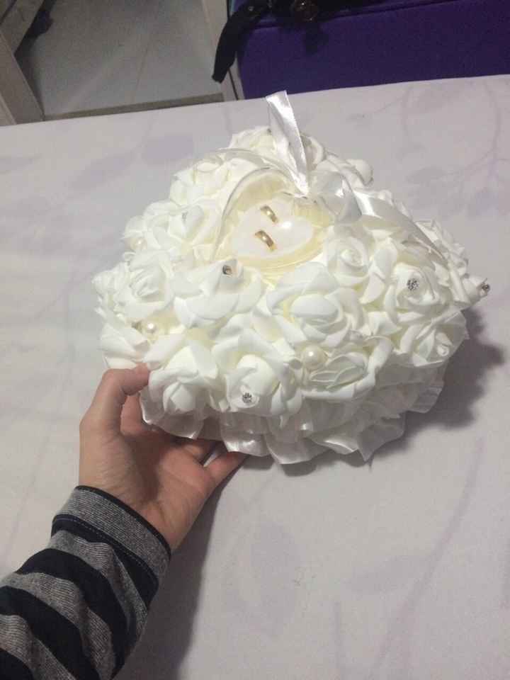 Minha almofada para alianças!! vem veeer! - 2