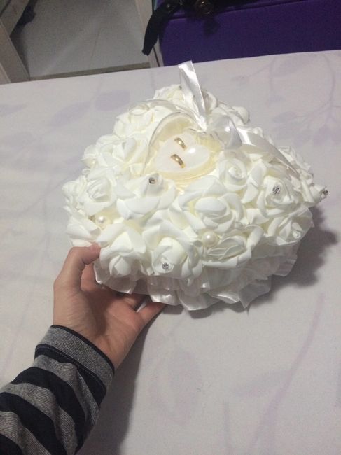 Minha almofada para alianças!! vem veeer! - 2