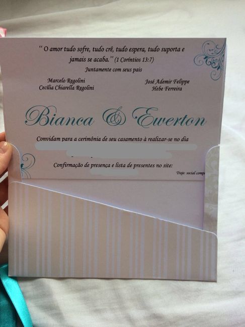Chegou meus convites!! vem ver *_* - 3