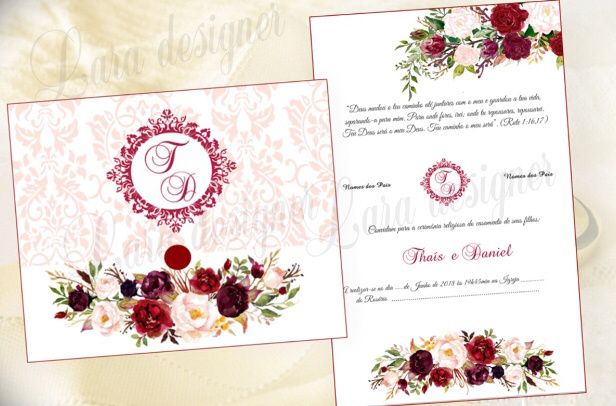 Convite de casamento - 1