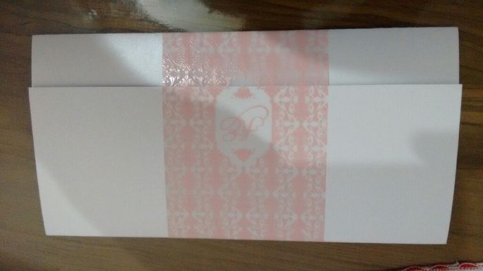 Meu convite de casamento chegou! vem ver ? - 8