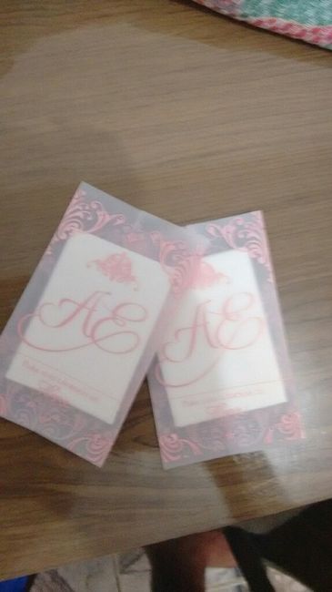 Meu convite de casamento chegou! vem ver ? - 10