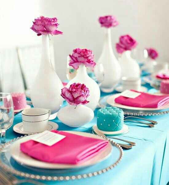 Qual a cor da decoração vocês preferem? - 1
