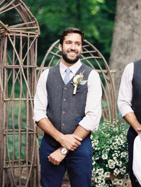 Quando você fala da decoração do casamento, o noivo... - 1